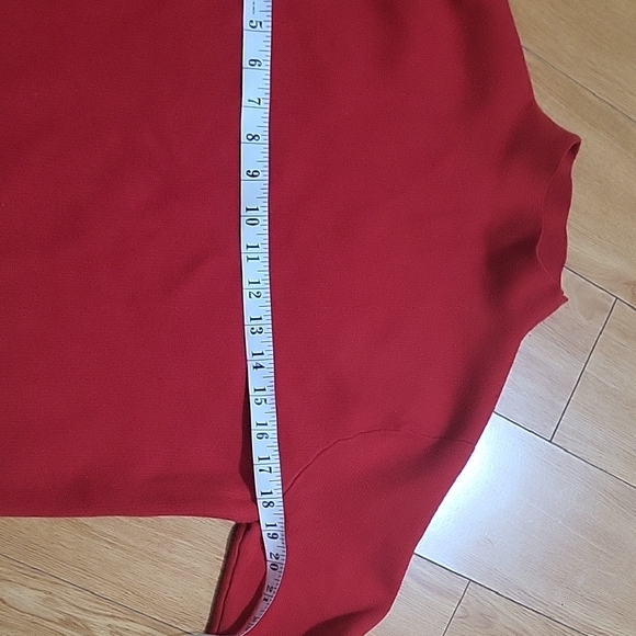 Mango Red Cowl Neck Sweater - Picture 6 of 8